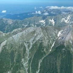 Flugwegposition um 13:43:45: Aufgenommen in der Nähe von Département Hautes-Alpes, Frankreich in 3500 Meter